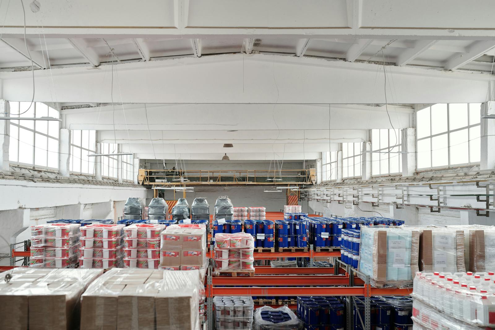 MTF Logistics Group warehouse showing end-to-end FF&E operations